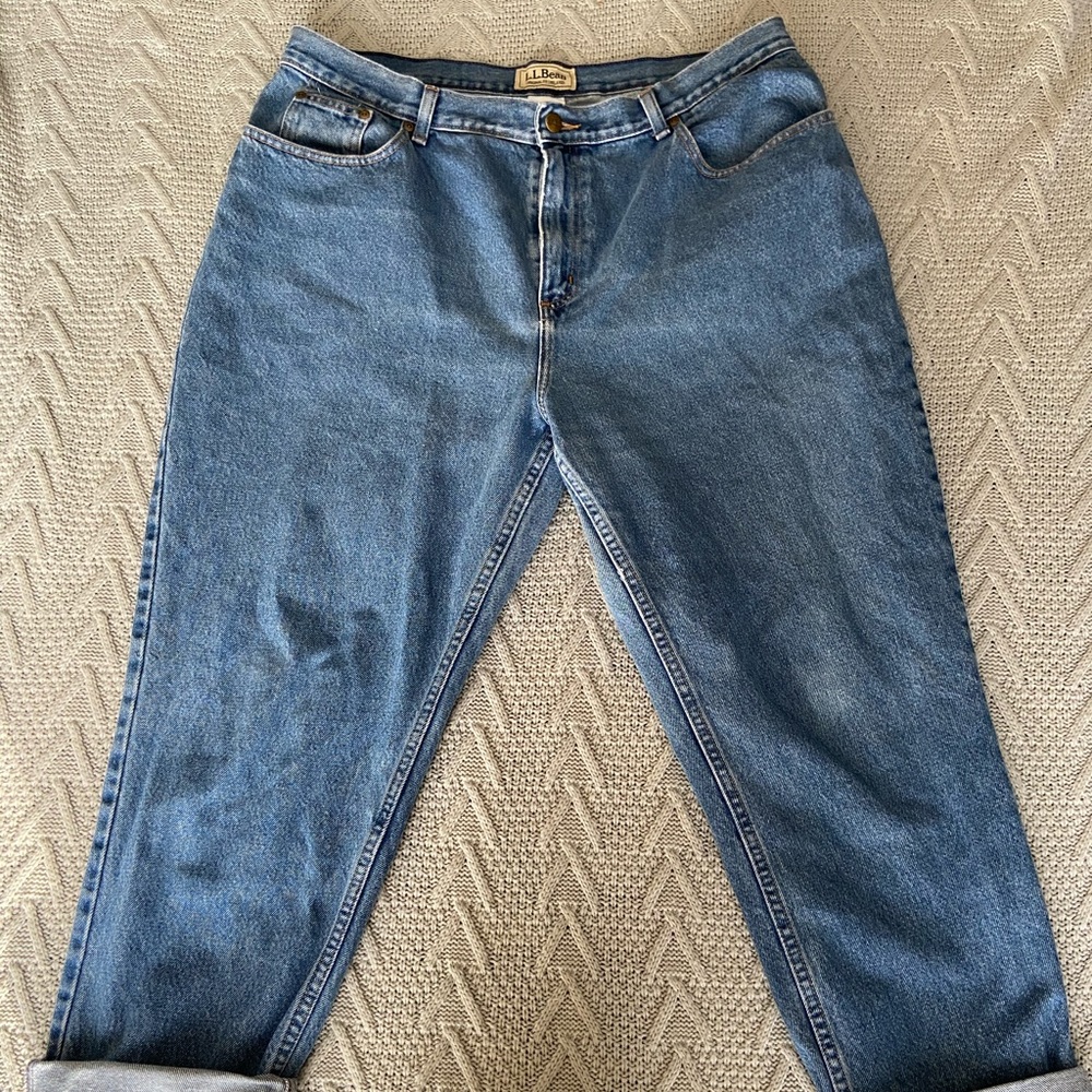 Vintage L.L. Bean denim pants